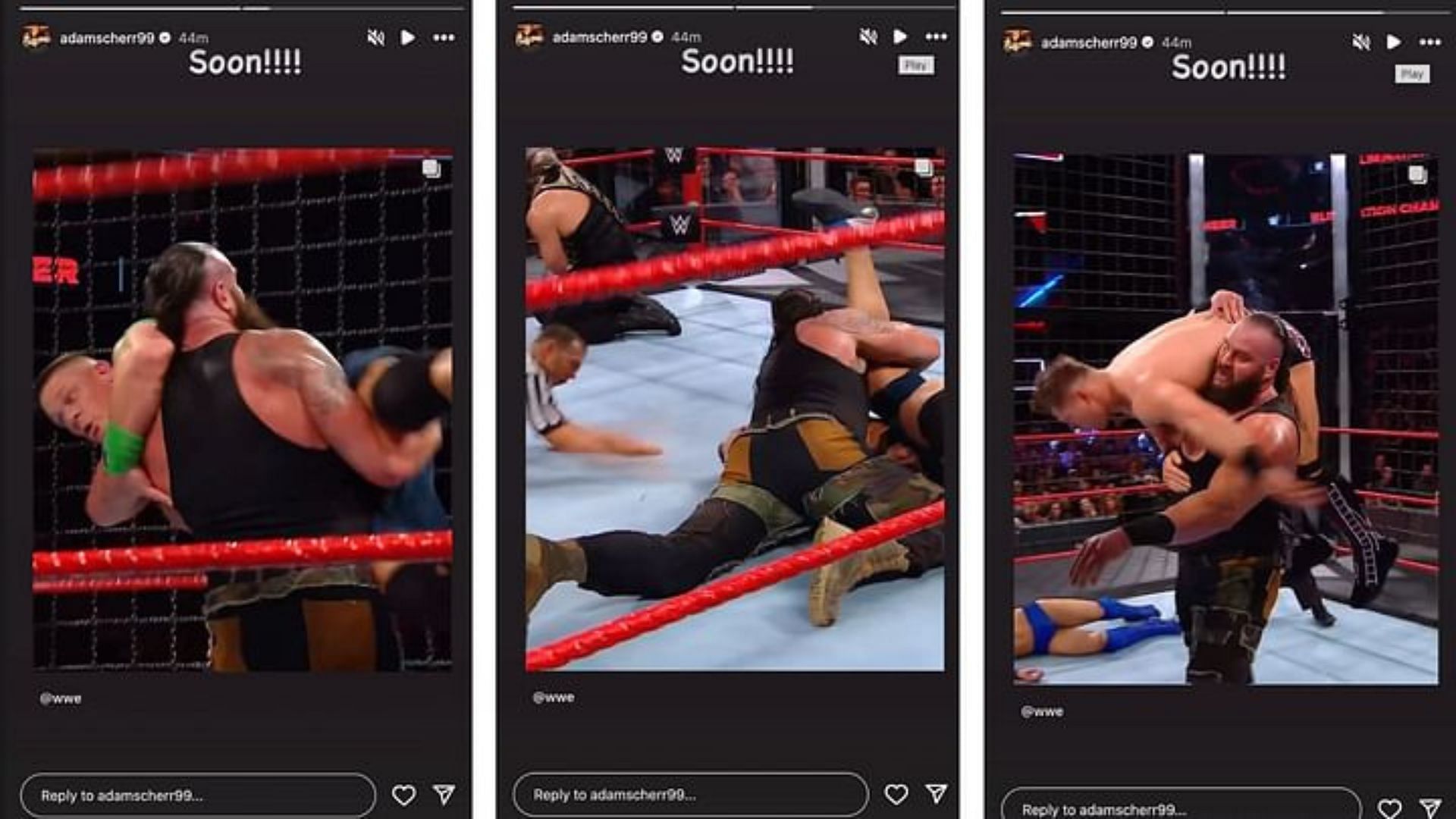 WWE सुपरस्टार ब्राॅन स्ट्रोमैन की सोशल मीडिया पोस्ट